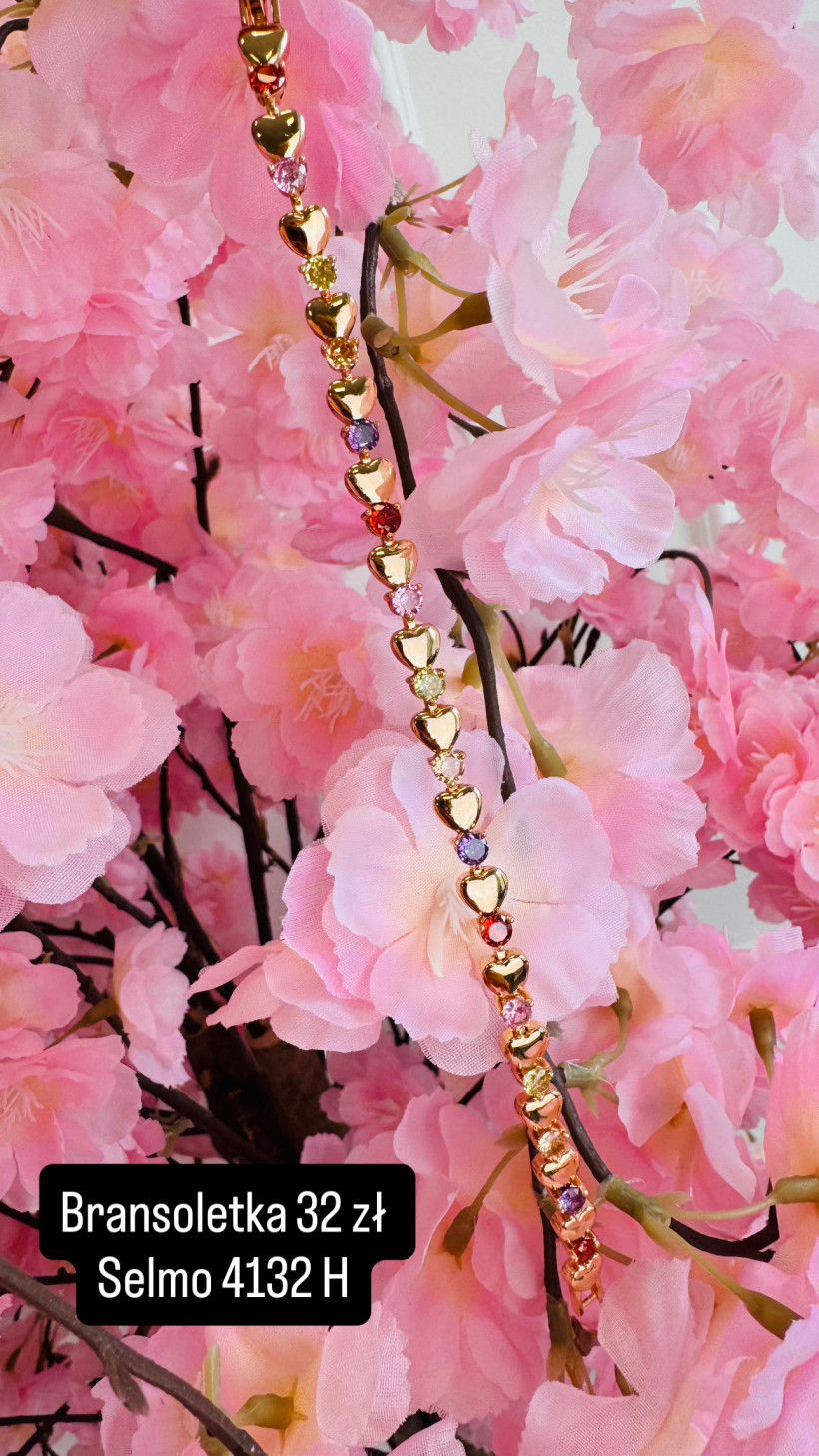 Bransoletka serca 14132 H