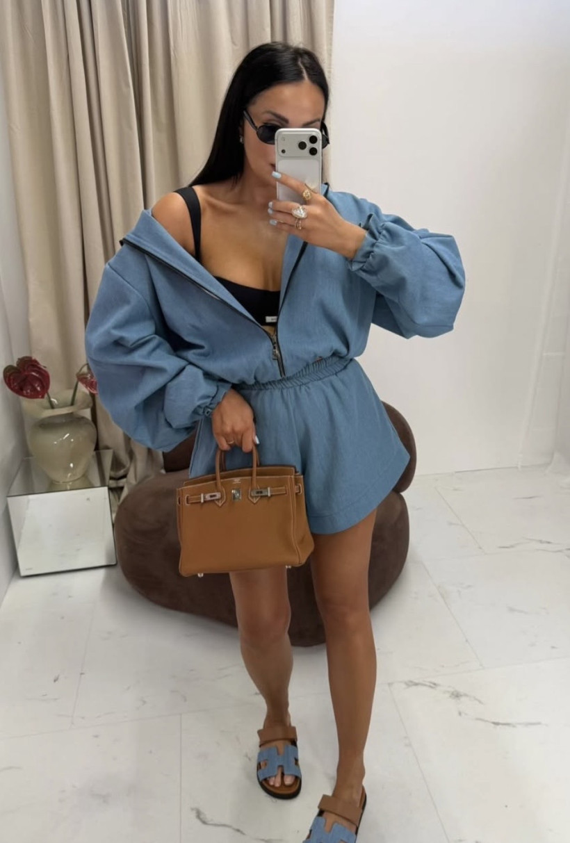 LA MILLA KOMPLET ZAMEK JEANS