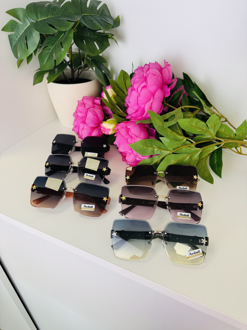 Okulary przeciwsłoneczne kwiatek 05390