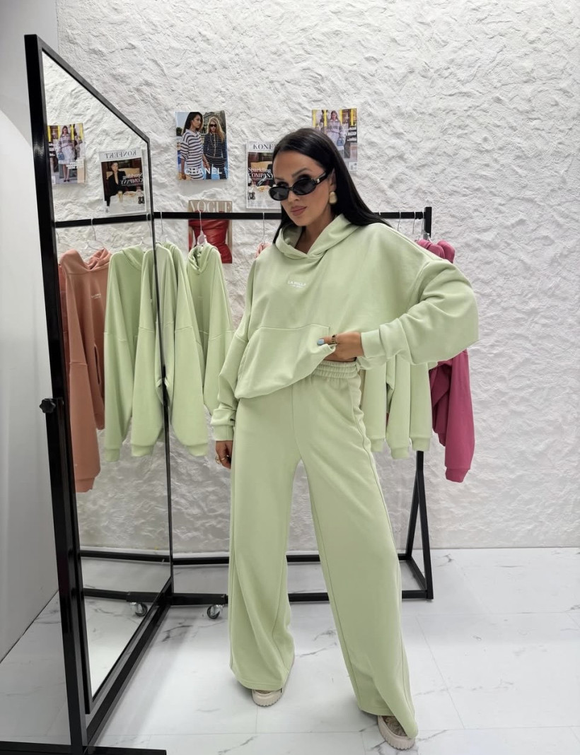 LA MILLA SPODNIE DRESOWE PISTACJA