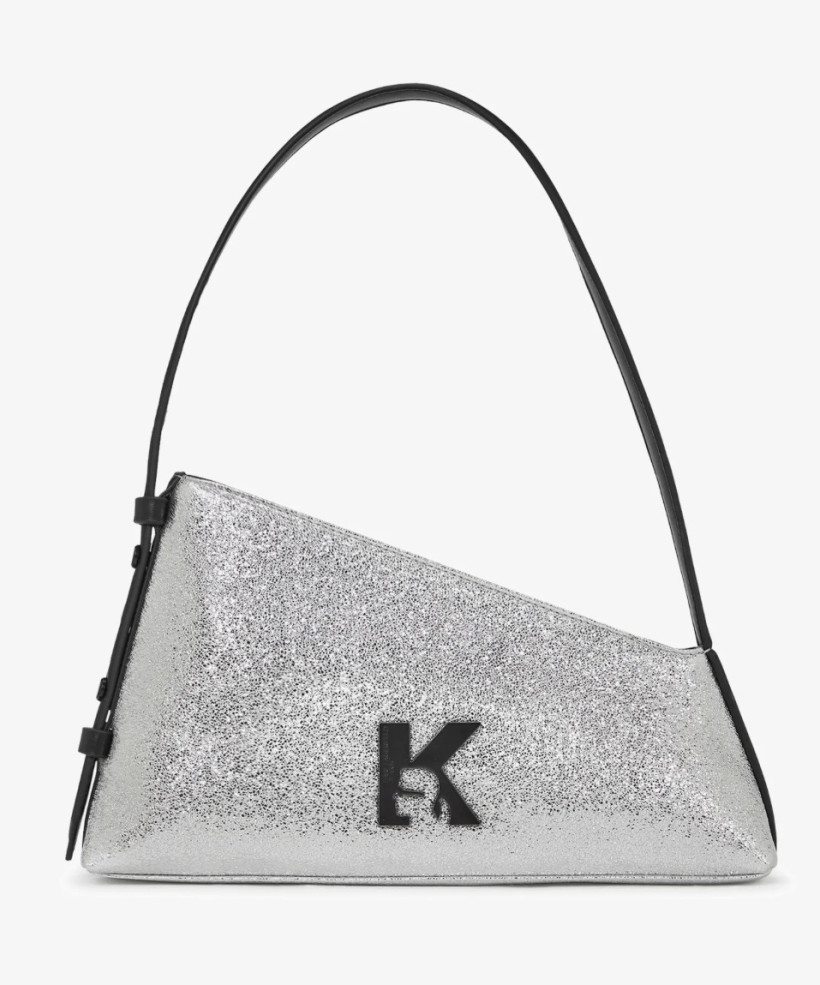 Torebka Karl Lagerfeld srebrna