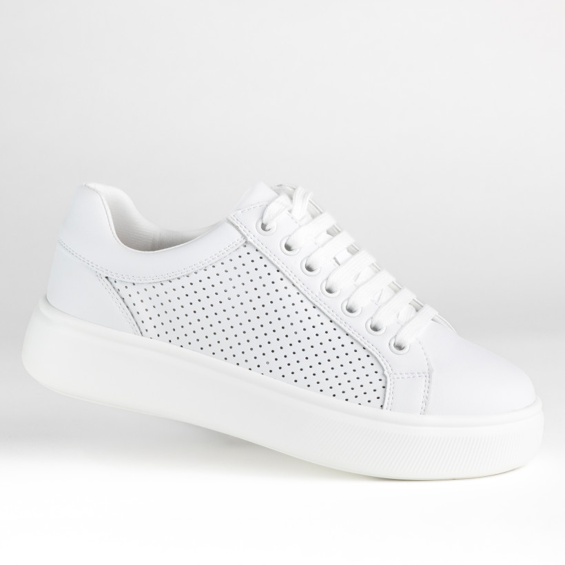 WYPRZEDAŻ Sneakersy damskie klasyczne PURLINA PY4141 ażurowe platforma 