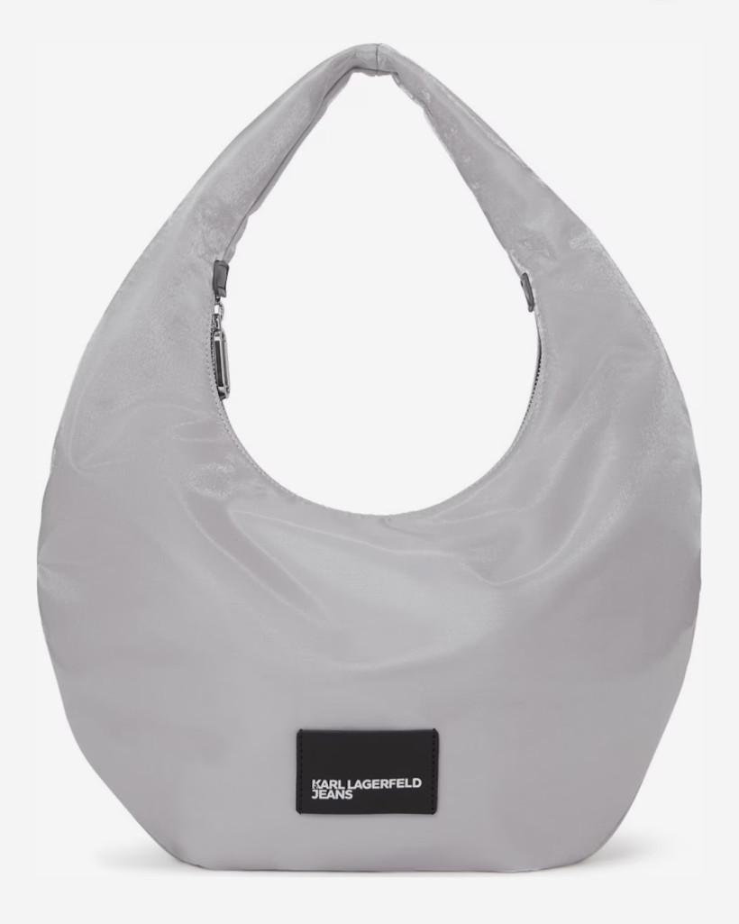 Torebka Karl Lagerfeld srebrna