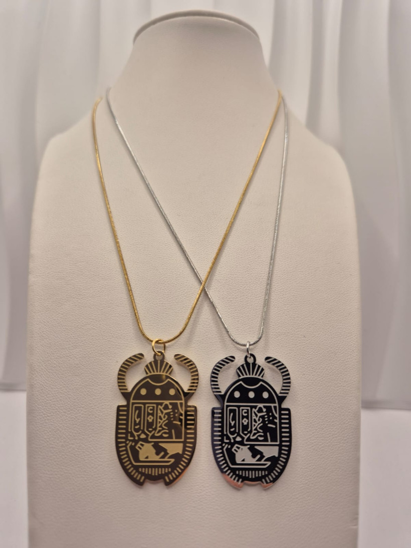 Naszyjnik SKARABEUSZ