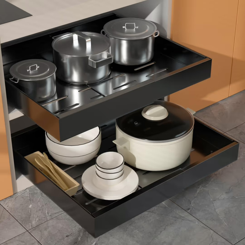 szuflady teleskopowe 2 szt 