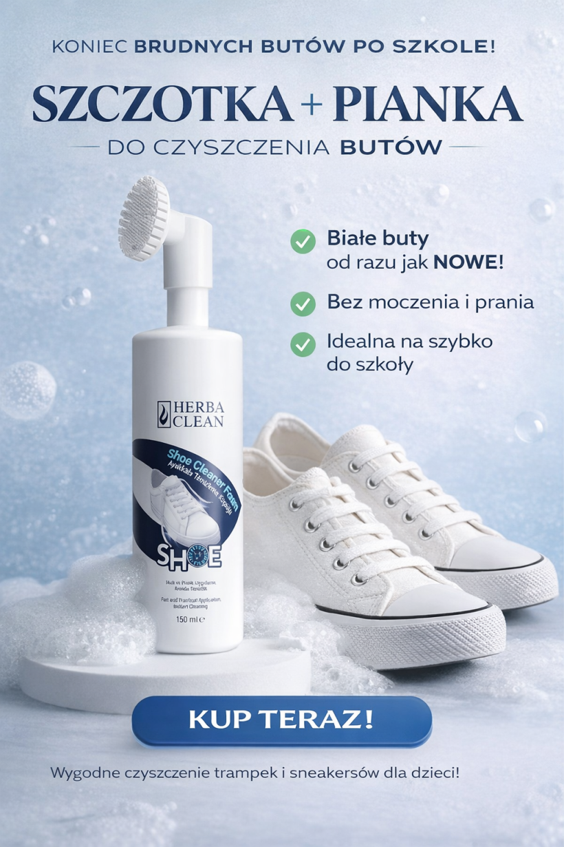 Pianka do czyszczenia obuwia