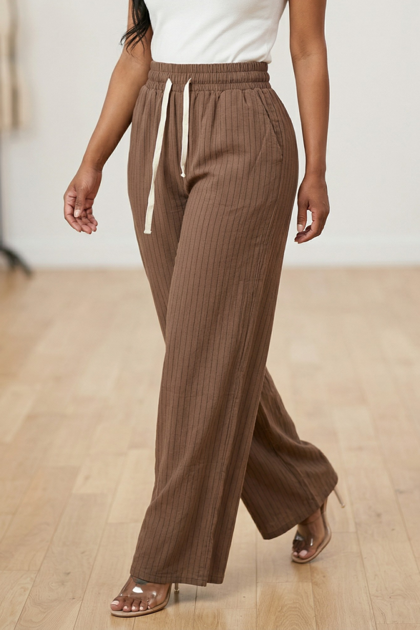 100 calça com elástico na cintura