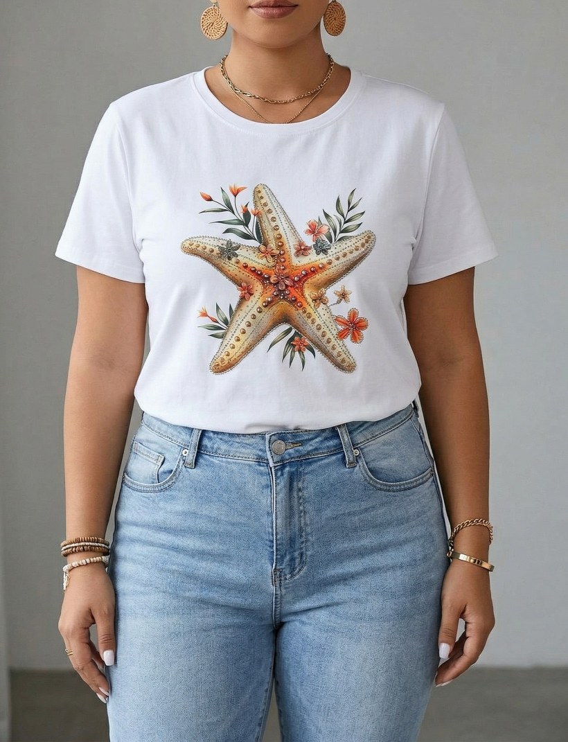 104 t-shirt da estrela