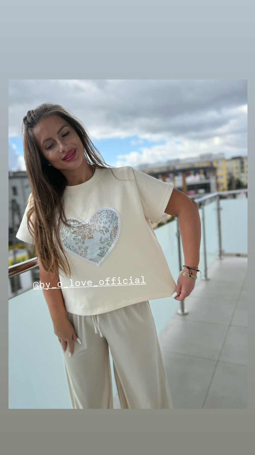 Tshirt bluzka koszulka damska Amour 