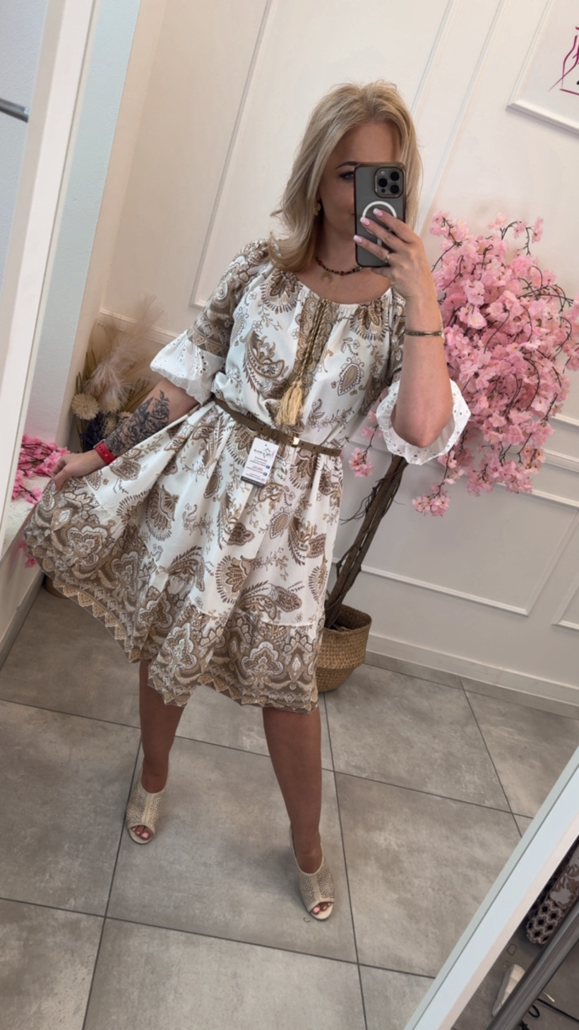 Sukienka wiskoza wzory 14679