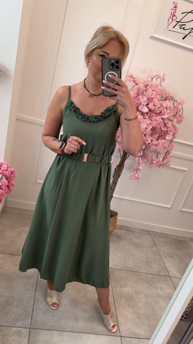 Sukienka maxi pasek 14672