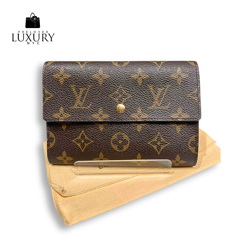 LOUIS VUITTON Porte Tresor Etui Papier