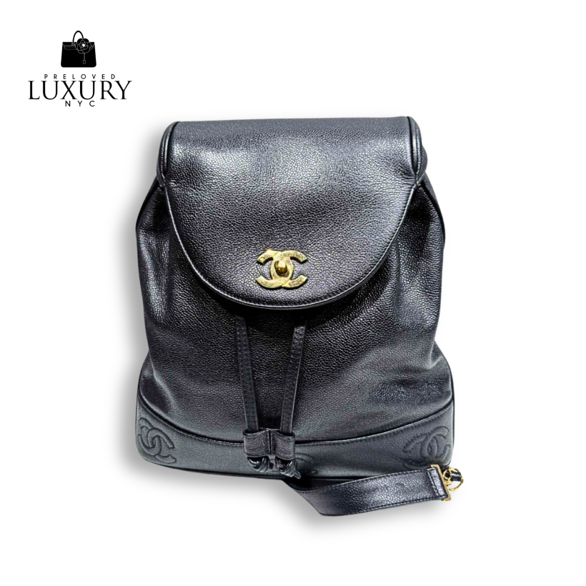 CHANEL Caviar Skin Backpack
