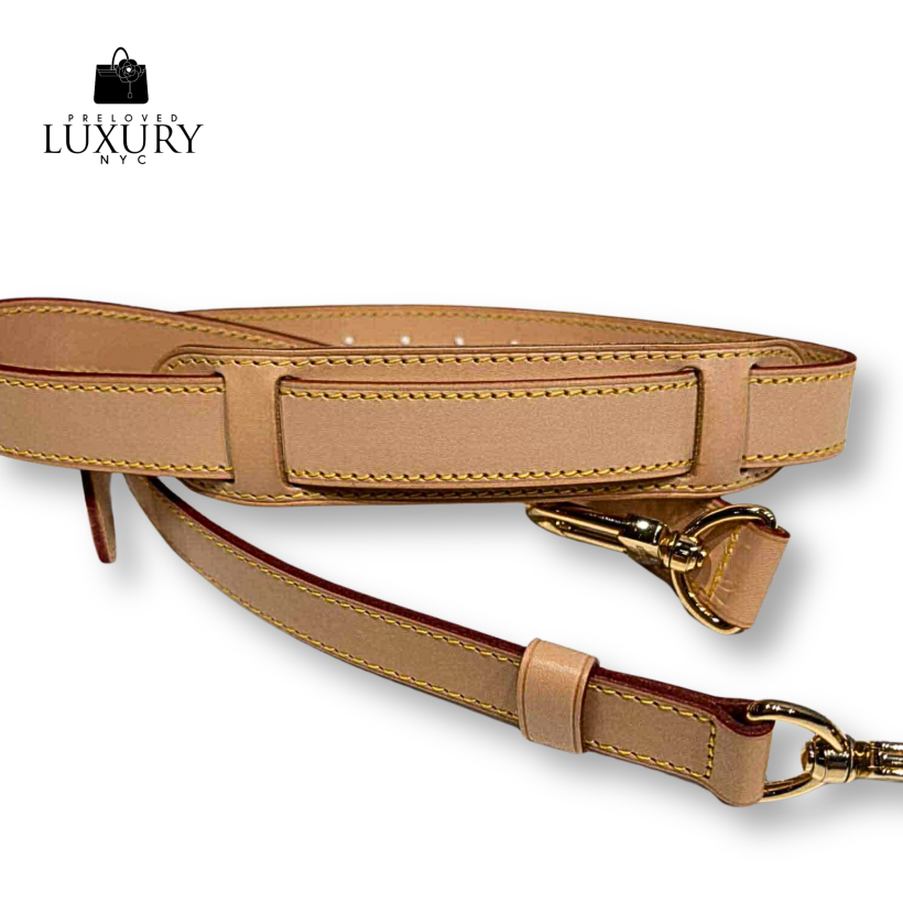 LOUIS VUITTON Small Vegetable-Tanned Leather Strap