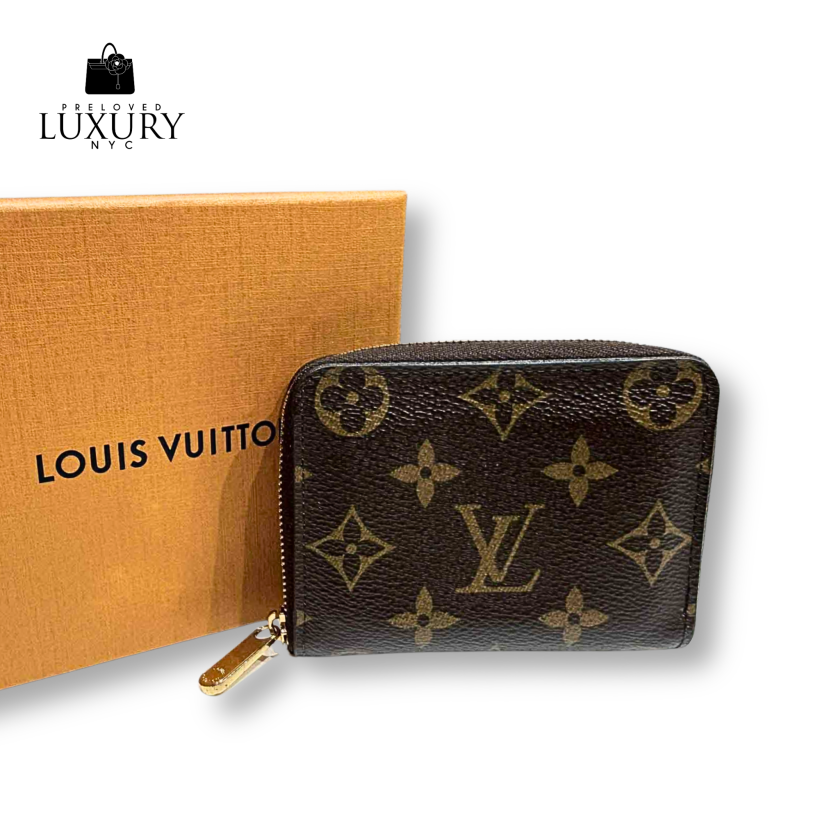 LOUIS VUITTON Zippy Coin Purse Monogram