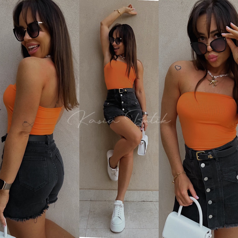 Top Opaska Malibu Pomarańczowy