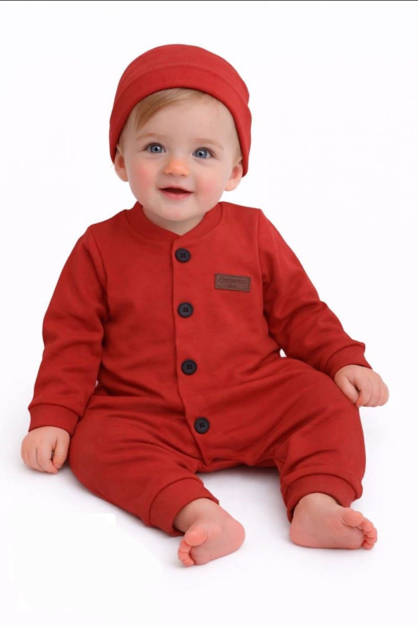 Pajac z czapeczką 62-74cm