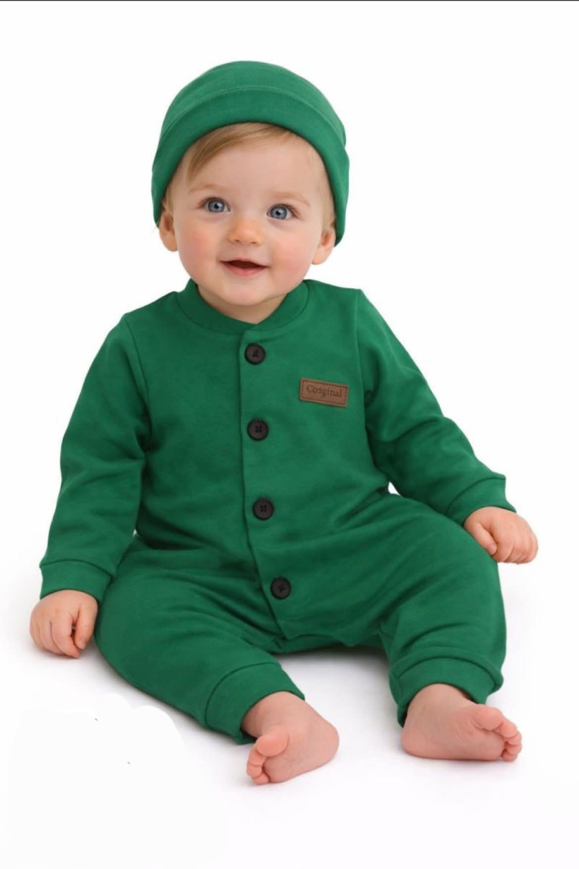 Pajac z czapeczką 62-74cm