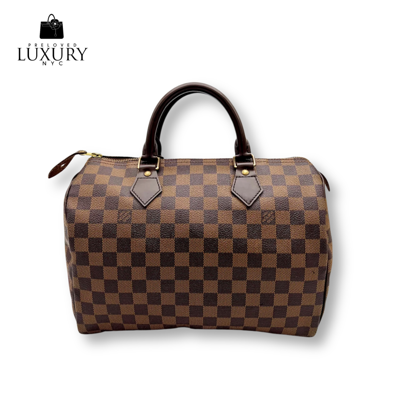 LOUIS VUITON Damier Speedy 30 Bag