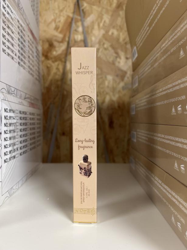 NUTA perfumetka mała złota Jazz Whisper z nutami