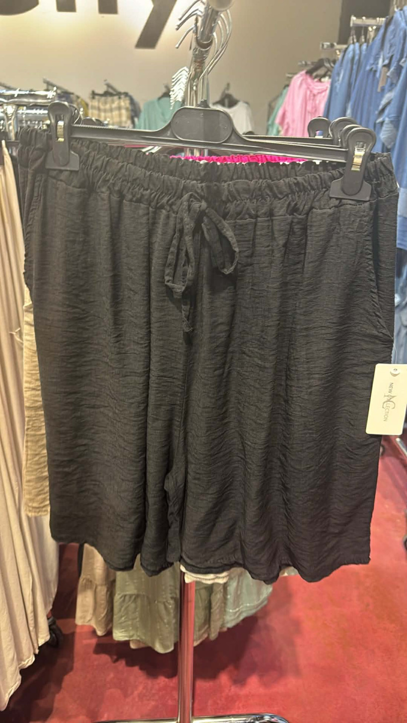 Italia nr 12 - Spodenki jednokolorowe - 83543 - czarne