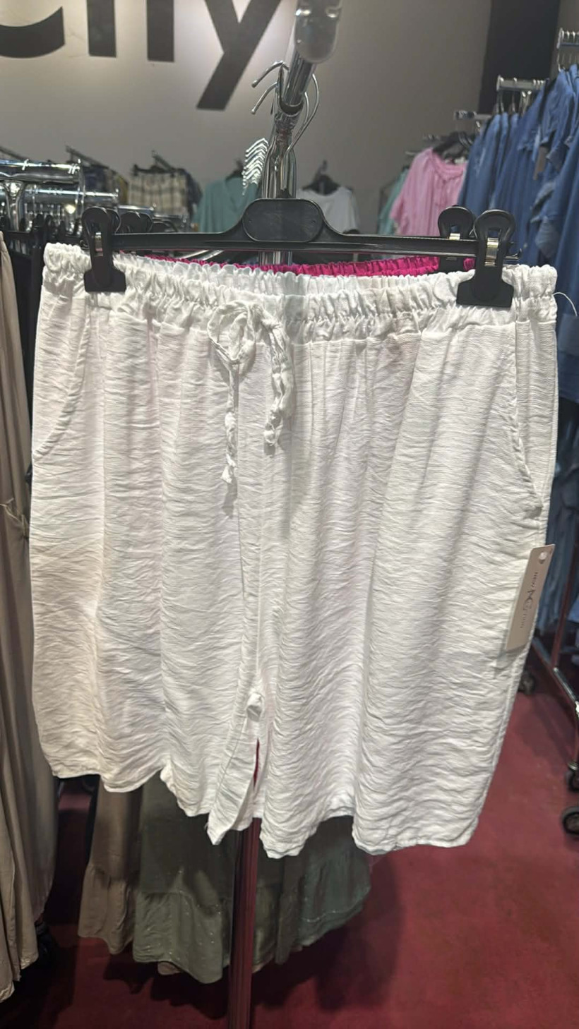 Italia nr 12 - Spodenki jednokolorowe - 83543 - białe