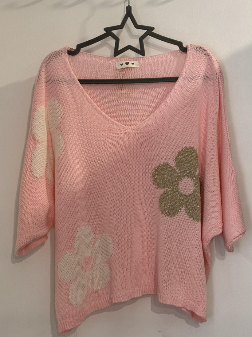 pull fleurs 