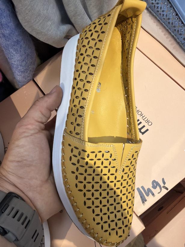 kup miss 19 - wsuwka, żółta, ażur, 115