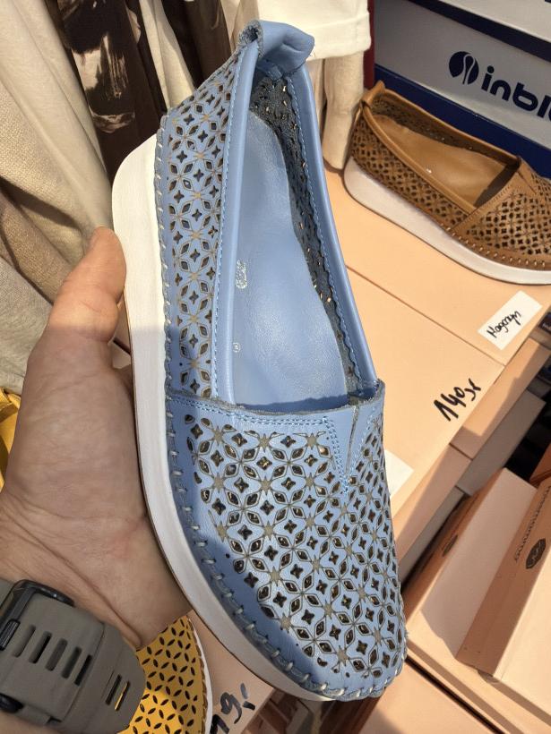 Kup miss 20 - wsuwka, niebieska, ażur, 15