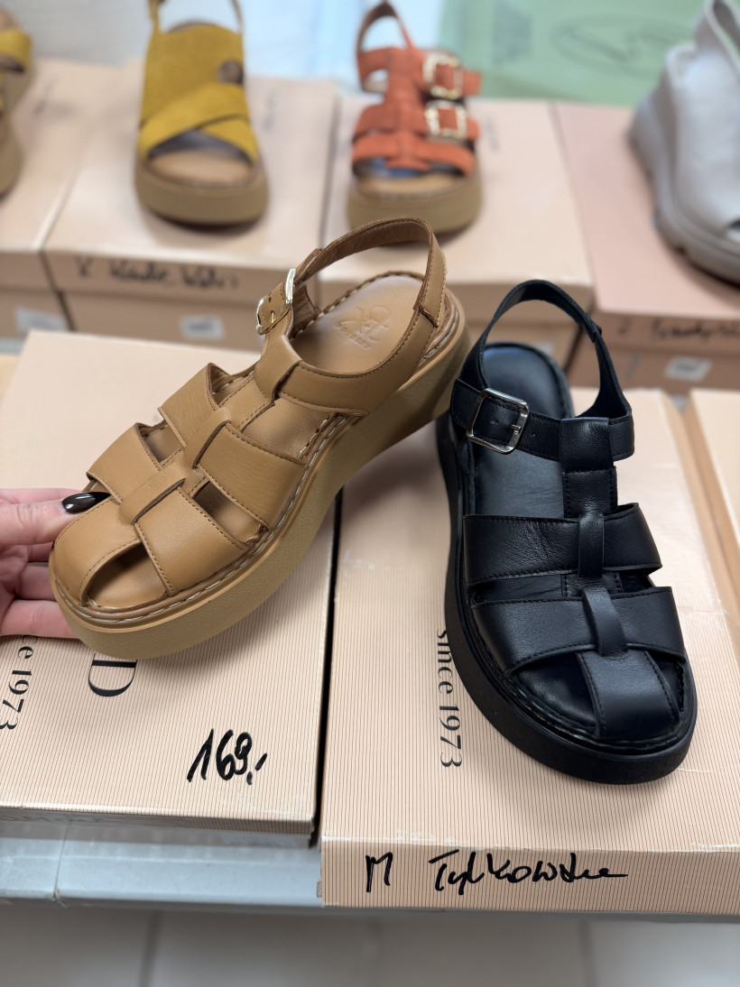 KUP TREND RZYM 2 KOLORY SANDAŁ NA PLATFROMIE SKÓRA TURCJA