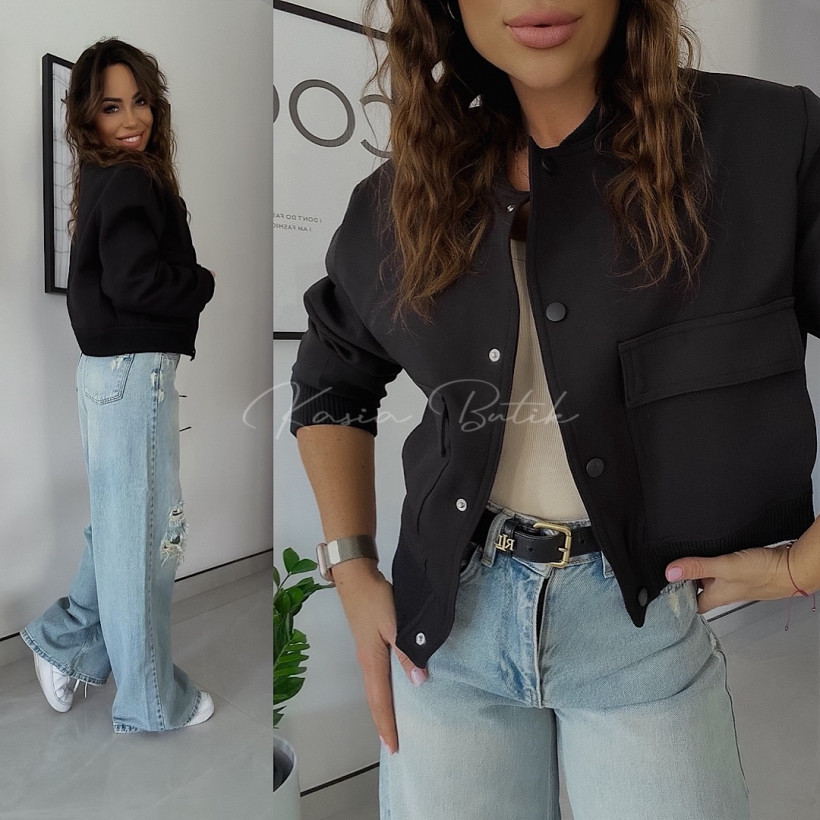 Kurtka Bomberka ZARA Czarna