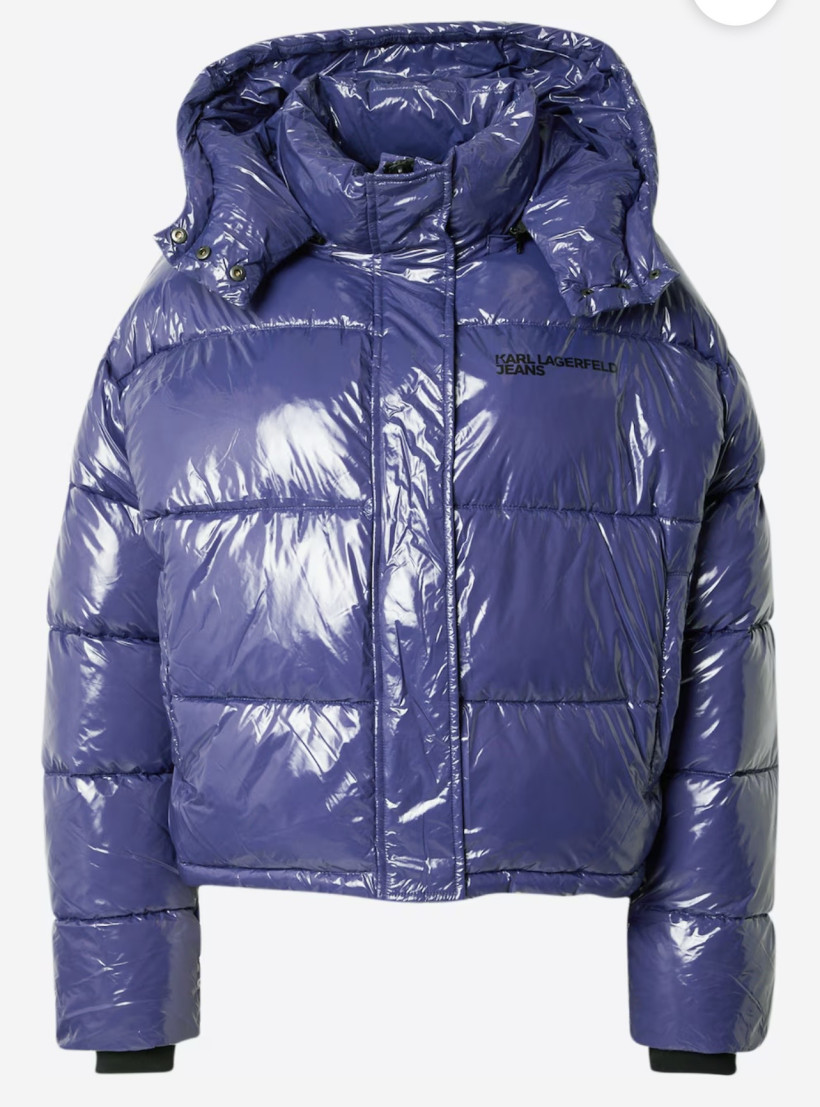 Kurtka Karl Lagerfeld niebieska