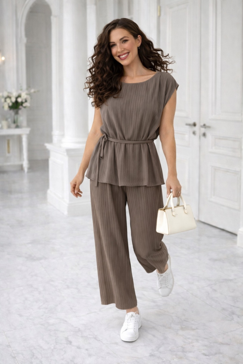 Komplet Verona marszczony fango