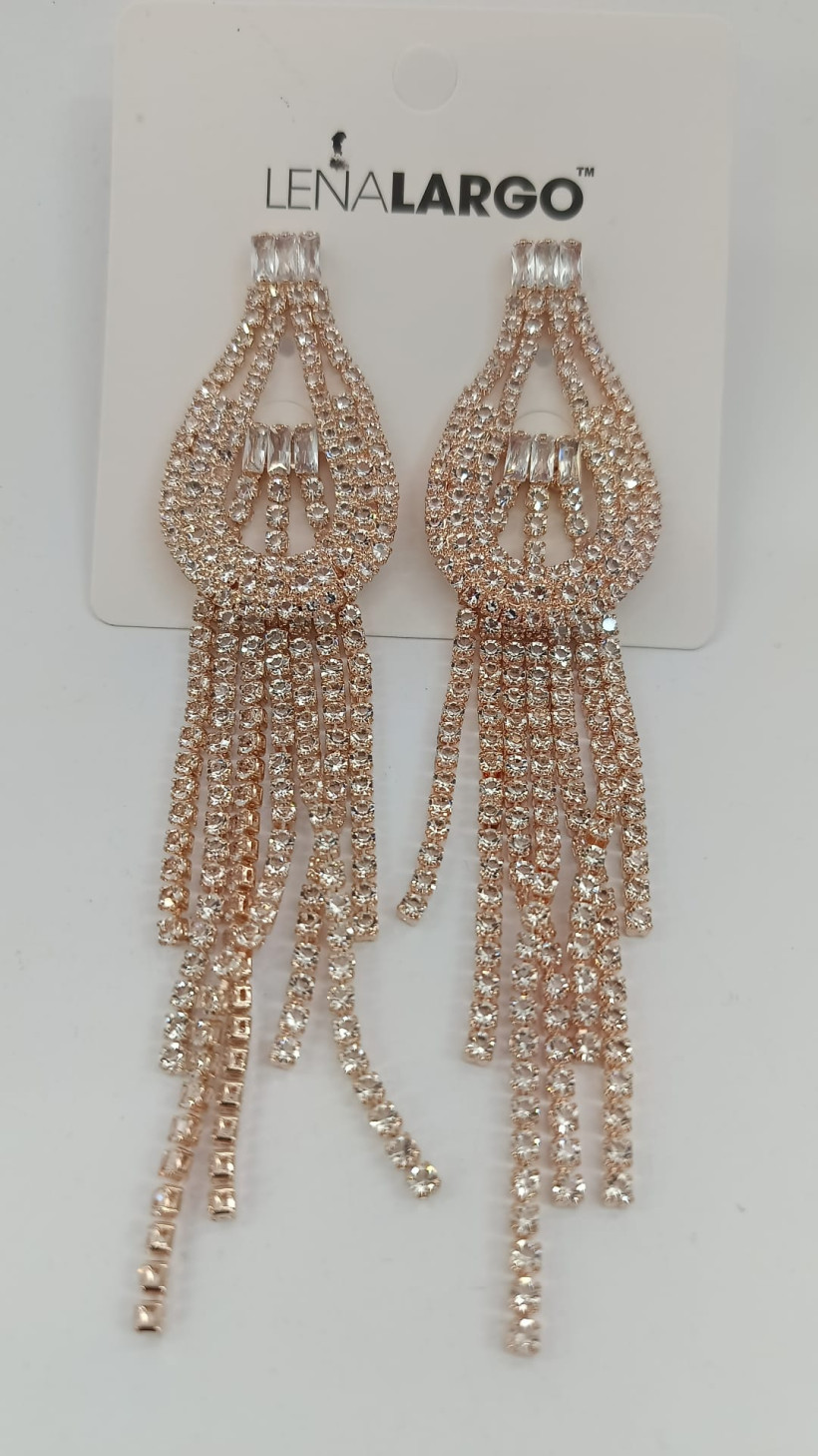 Koczyki Ritki szampańskie