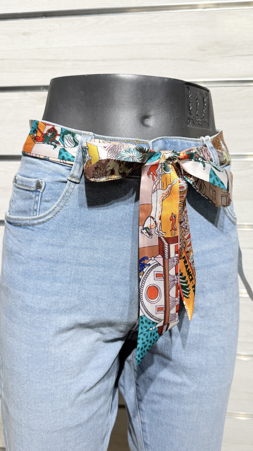 GANGA COM CINTO ACETINADO