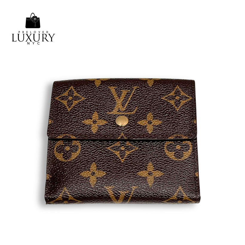 LOUIS VUITTON Monogram Elise Wallet