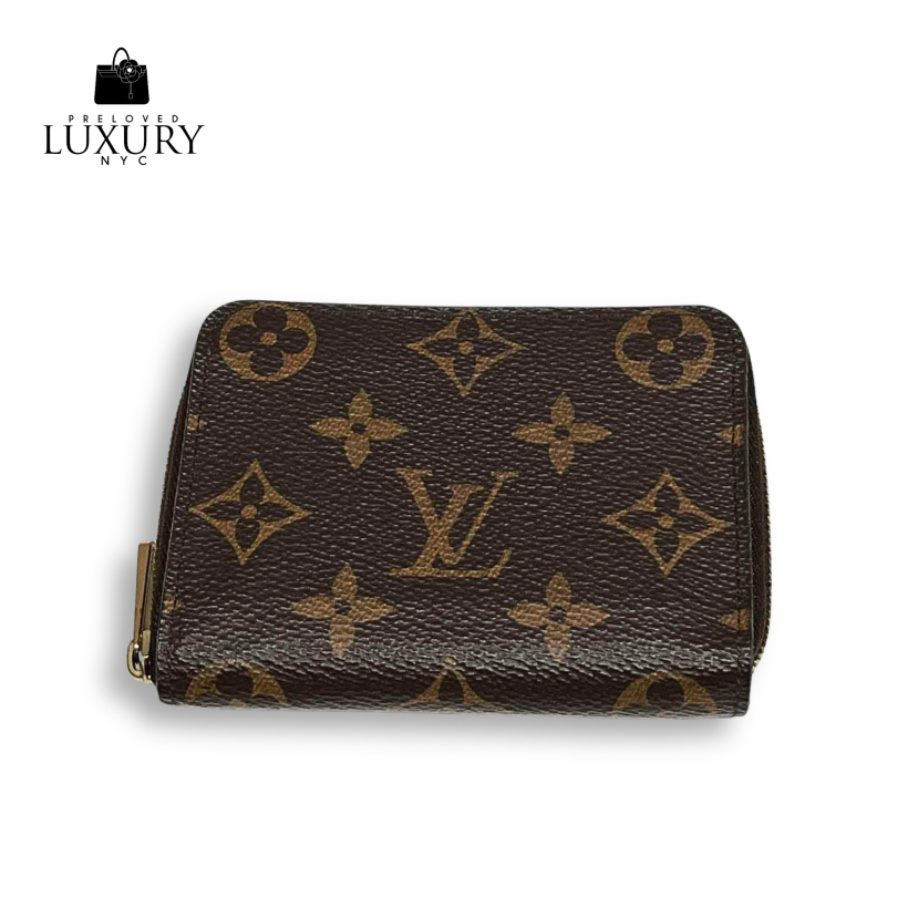 LOUIS VUITTON Monogram Zippy Coin Purse