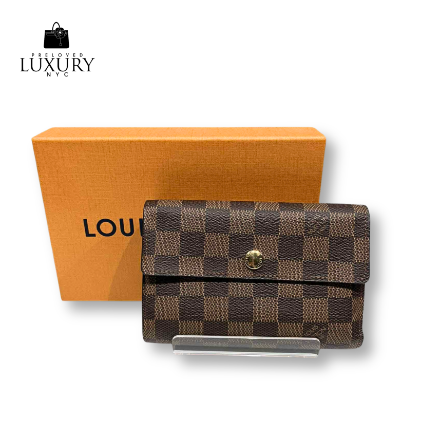 LOUIS VUITTON N63067 Brown Folding Wallet
