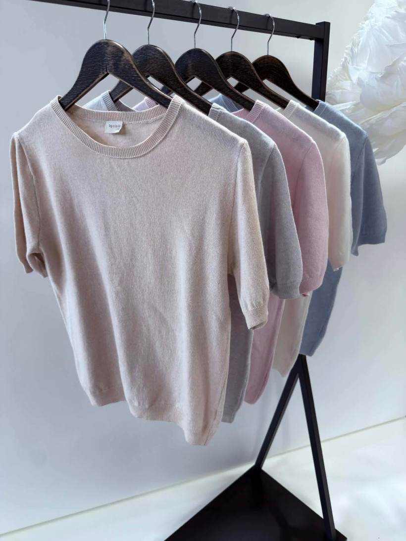 By o la la..! sweter z krótkim rękawem