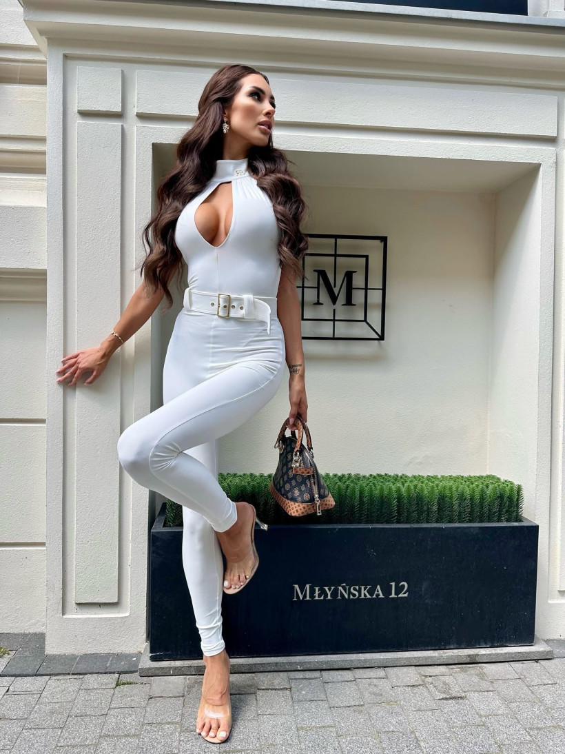 Kombinezon biały Ricco & bella