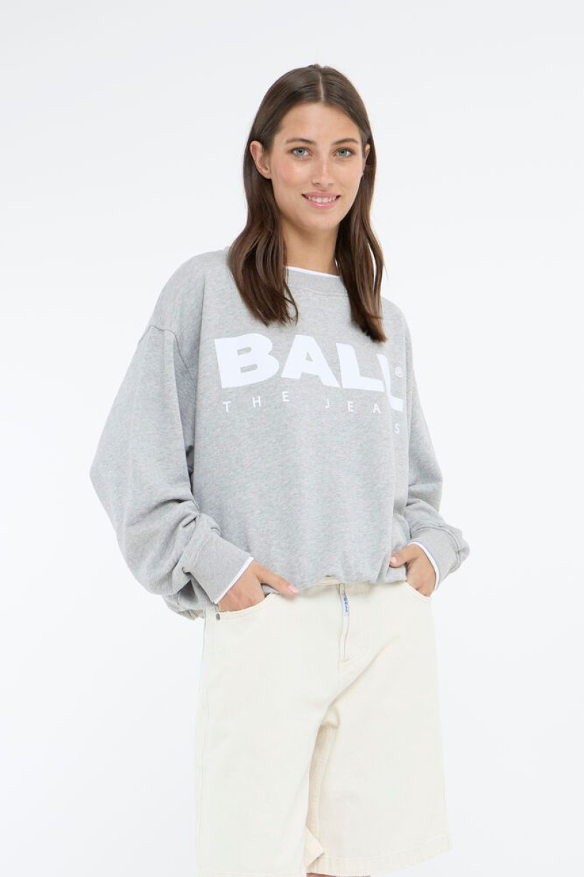 BLUZA BALL GREY WHITE