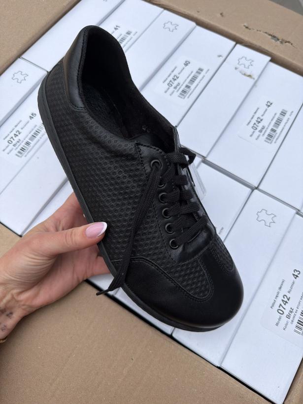 Kup Wasak 2 męskie buty barefoot skóra czarne adidasy wasak