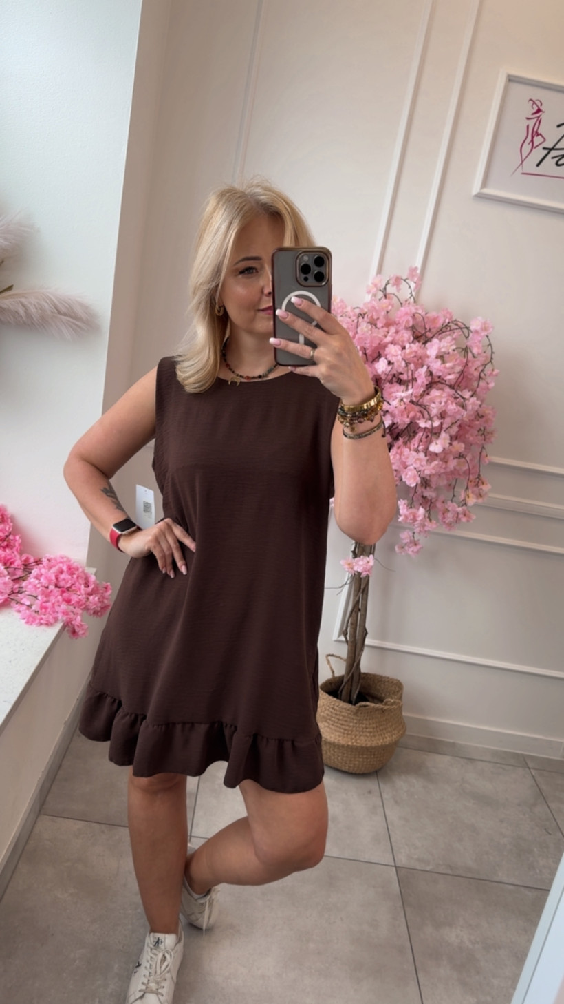 Sukienka z wiązaniem 14712