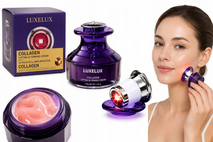 Krem BOTOX do twarzy z masażerem Luxelux