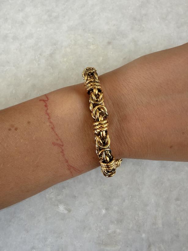 kup splot - biżuteria, bransoletka, złota 