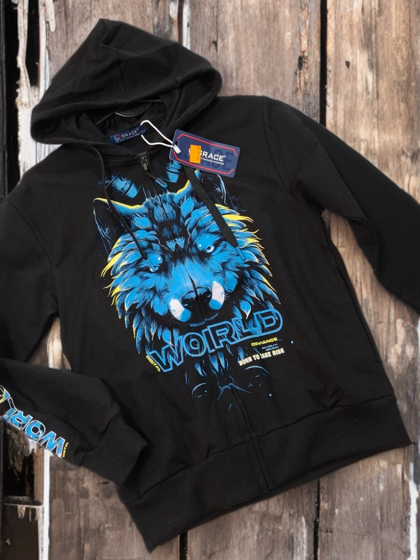 Bluza młodzieżowa WILK 152-176cm