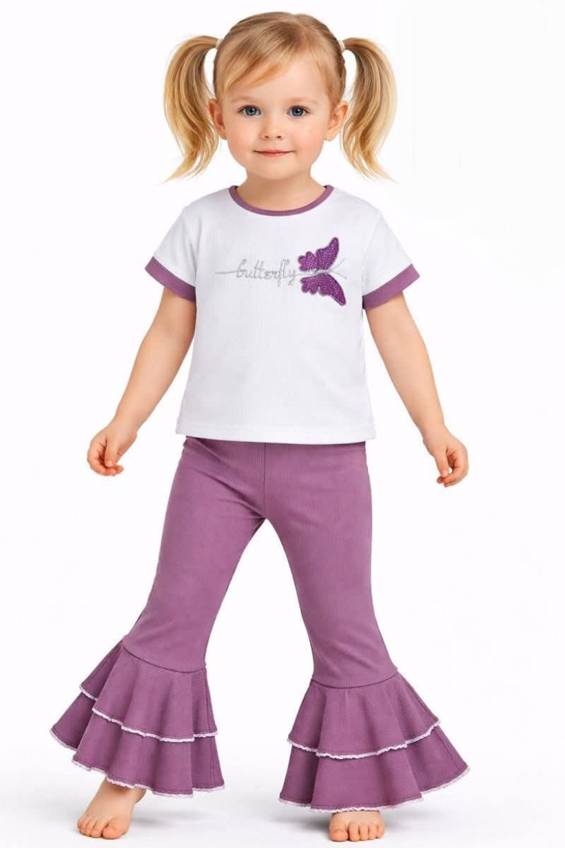 Komplet prążek 98-116cm