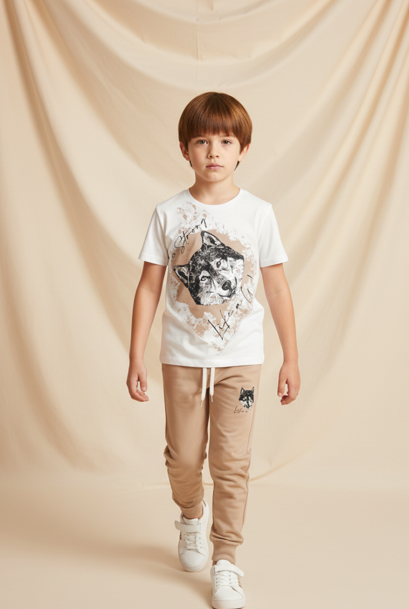 Komplet koszulka i spodnie 98-140cm