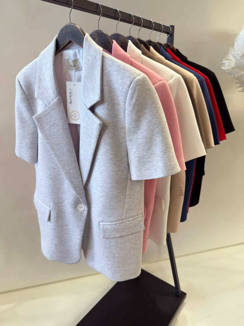 By o la la..! marynarka dresowa z krótkim rękawem