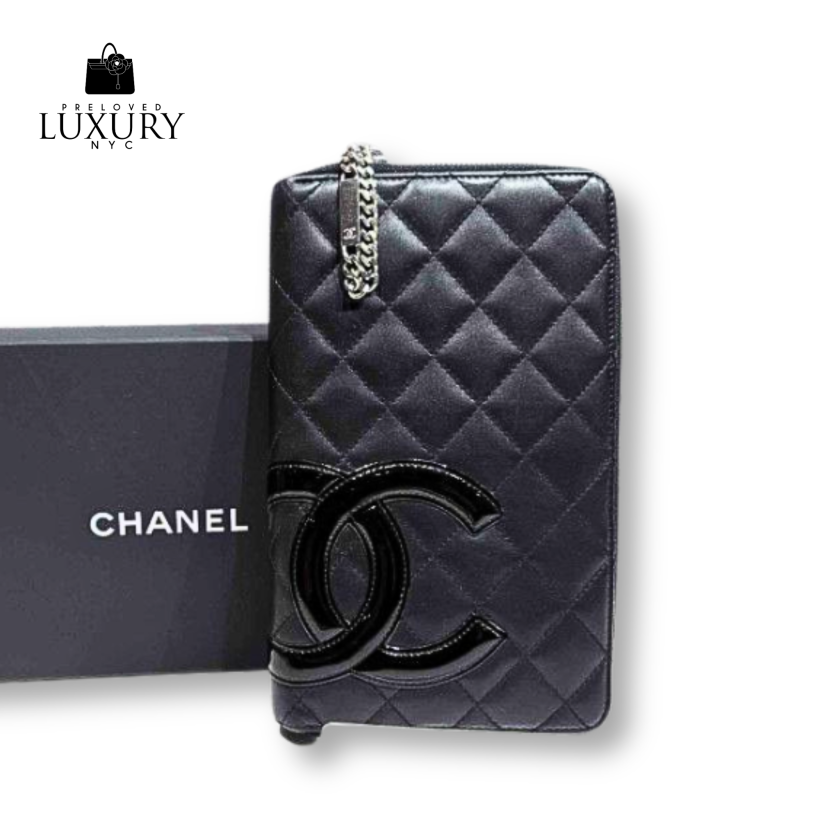 CHANEL Cambon Line Wallet Organizer Wallet